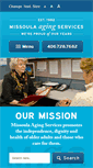Mobile Screenshot of missoulaagingservices.org
